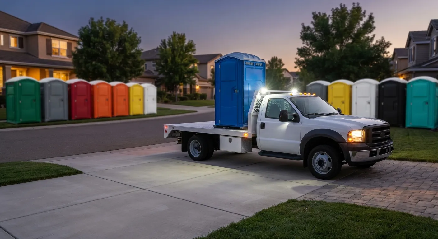 Emergency Porta Potty Rental in Omaha, NE