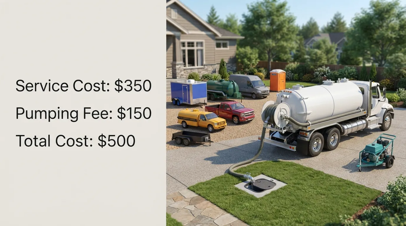 Septic Tank Pumping Cost in Omaha, NE